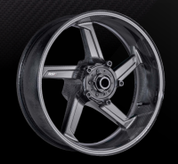 BST Wheels - BST STAR TEK 5 SWEPT SPOKES WHEEL SET [6" REAR]: Aprilia RSV4/Tuono V4 1100 - Image 2