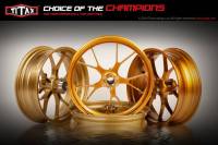 TITAX RACING - TITAX RACING FORGED ALUMINUM WHEELS: HONDA CBR 1000RR (ABS Ring Rear Included) - Image 17