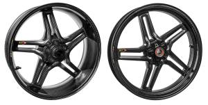 BST RAPID TEK 5 SPLIT SPOKE WHEEL SET [6" REAR]: Suzuki GSXR-1300R '13-'20