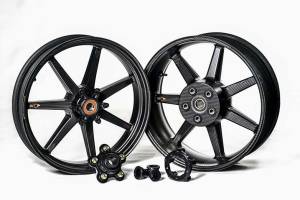 BST Mamba TEK 7 SPOKE WHEEL SET [6" REAR]: Suzuki GSXS1000F  '16 - '20