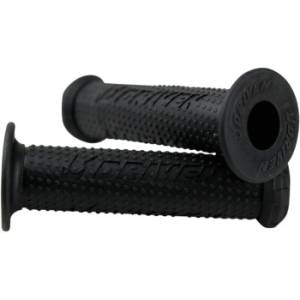 Driven Racing Revolt Grips - Black - Closed End