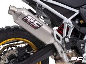 SC Project - SC Project Rally Raid titanium exhaust: BMW F 900 GS (2024 - 2025) - Image 4