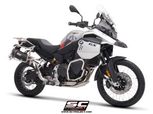 NEW - SC Project X-Plorer II GT carbon fibre exhaust: BMW  F 900 GS ADVENTURE (2024 - 2025)
