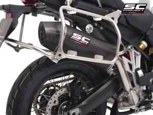 SC Project - NEW - SC Project X-Plorer II GT carbon fibre exhaust: BMW  F 900 GS ADVENTURE (2024 - 2025) - Image 5