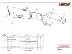 Spark - Spark Titanium Moto 2 Grid-O Full Exhaust: Triumph Street Triple 765 R/RS -  -'18-'25 - Image 4