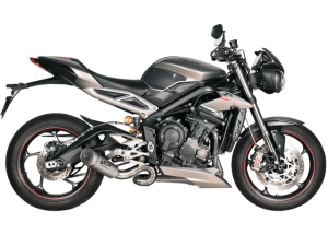 Spark - Spark Titanium Moto 2 Grid-O Full Exhaust: Triumph Street Triple 765 R/RS -  -'18-'25 - Image 6
