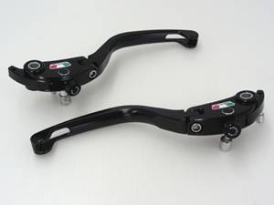 TWM GP Style Adjustable and Folding Brake & Clutch Lever Set: Aprilia RS 660/Tuono 660