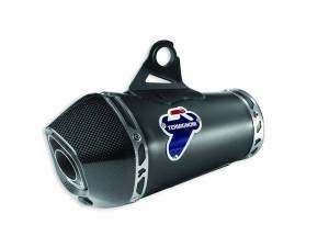 Termignoni 053TRBB - BLACK TITANIUM RACING SILENCER TERMIGNONI DUCATI SCRAMBLER 800 - MONSTER 797 EURO 5