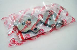 Brembo - Brembo Brake Pad Set, Ferit I-D 450FF organic Compound for Rear P34 Caliper, 7.8mm Thick, 3.5mm  Backing Plate, Shape S - Image 2
