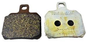 Brembo Brake Pad Set, Ferit I-D 450FF organic Compound for Rear P34 Caliper, 7.8mm Thick, 3.5mm  Backing Plate, Shape S