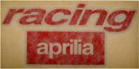 Stickers, Patches, & Toys - Stickers - Racing Aprilia Sticker-Small