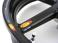 BST Wheels - BST Diamond TEK Carbon Fiber 5 Spoke Front Wheel: Ducati 748-998, SS900ie-1000, Mhe, Monster S4-900ie-1000ie-S2-R-S4R-695ie-696, ST, MTS 620-1000-1100 - Image 1