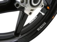 BST Wheels - BST Diamond TEK Carbon Fiber 5 Spoke Front Wheel: Ducati 748-998, SS900ie-1000, Mhe, Monster S4-900ie-1000ie-S2-R-S4R-695ie-696, ST, MTS 620-1000-1100 - Image 3