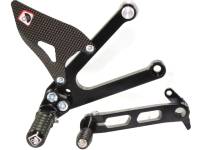 Ducabike - Ducabike Adjustable Rear Sets: Paul Smart, Sport Classic [Mono], MH900E: Luxury Version [folding pegs/ CF Heel Guards - Image 2